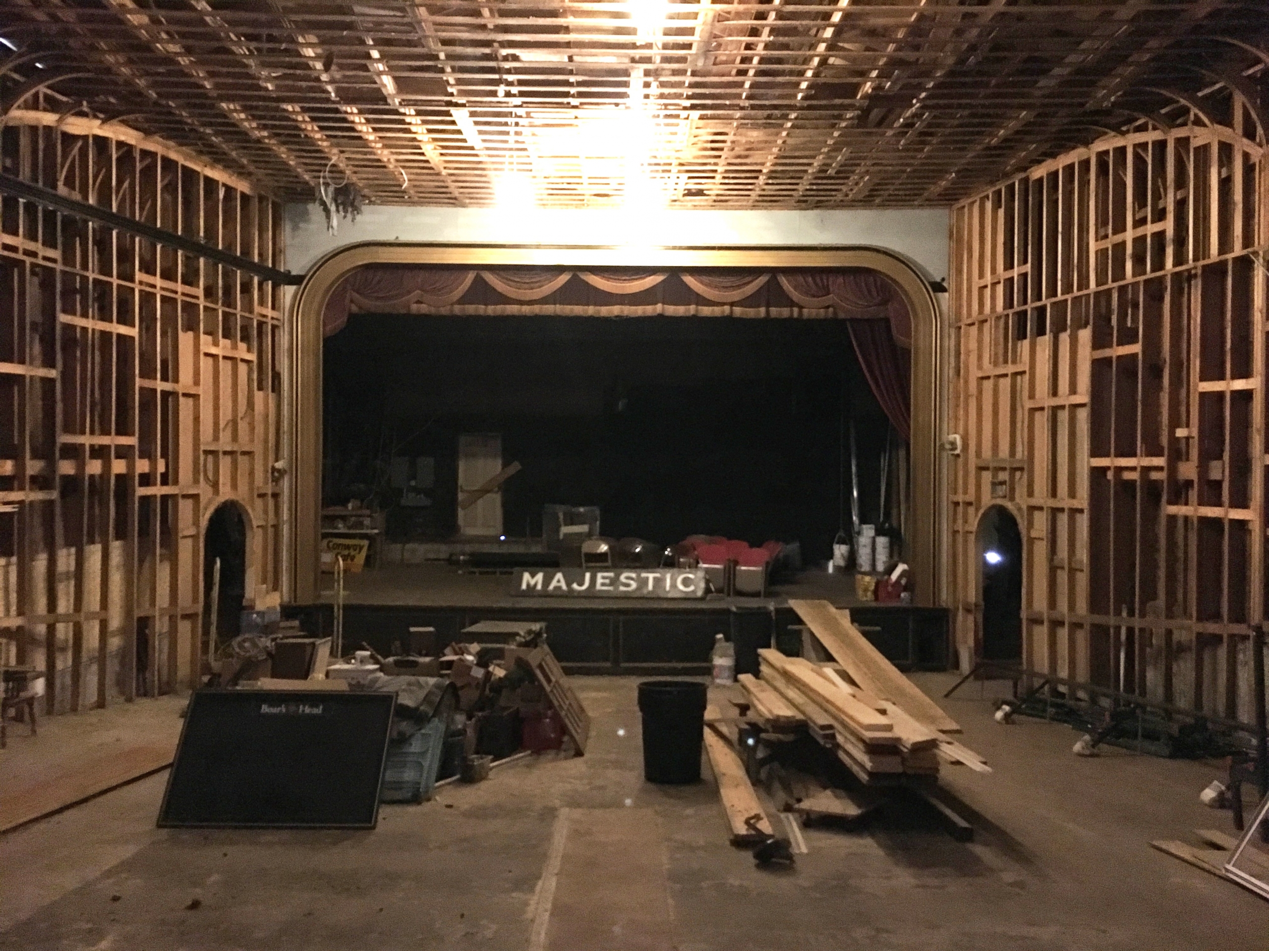 Before Photo of Theater and Stage